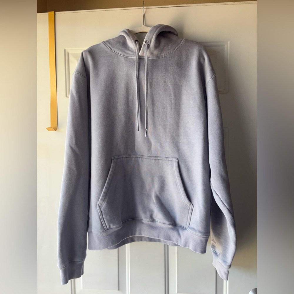 Maison Article thick gray hoodie size L